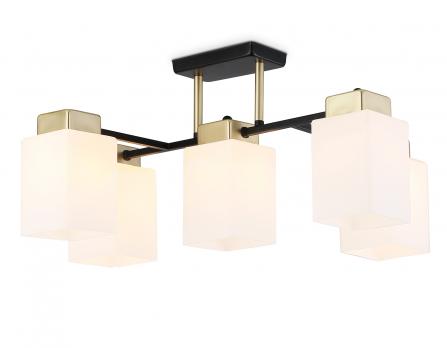 Светильник подвесной TR303048/5 BK/GD черный/золото E27/5 max 60W 540*480*270 Ambrella light