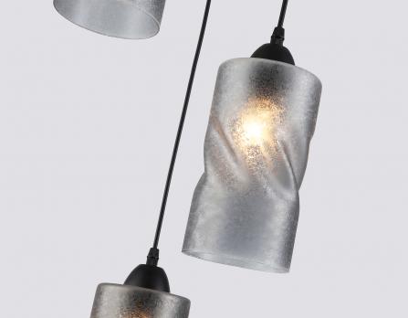 Светильник подвесной TR3414/3 BK черный E27/3 max 60W D320*1000 Ambrella light