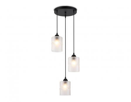 Светильник подвесной TR3410/3 BK черный E27/3 max 60W D330*1000 Ambrella light