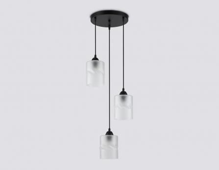 Светильник подвесной TR3410/3 BK черный E27/3 max 60W D330*1000 Ambrella light