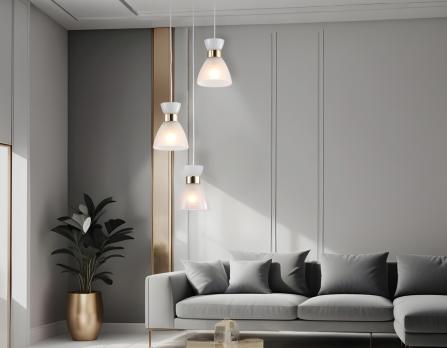 Светильник подвесной TR3402/3 FGD золото E27/3 max 60W D345*1000 Ambrella light