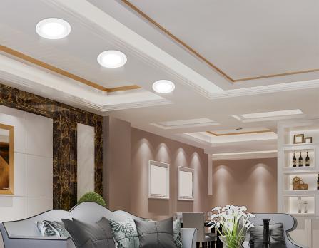 Светильник встраиваемый TN6601 WH белый IP44 GX53 max 15W D110*23 Ambrella light