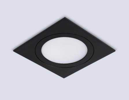 Светильник встраиваемый TN6609 BK черный IP44 GX53 max 15W 110*110*23 Ambrella light