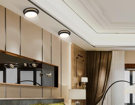 Светильник встраиваемый TN6708 BK черный IP44 GX53 max 15W D105*45  Ambrella light