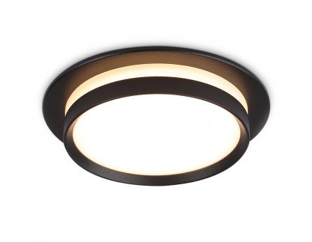 Светильник встраиваемый TN5215 BK черный GX53 max 15W D105*40 Ambrella light