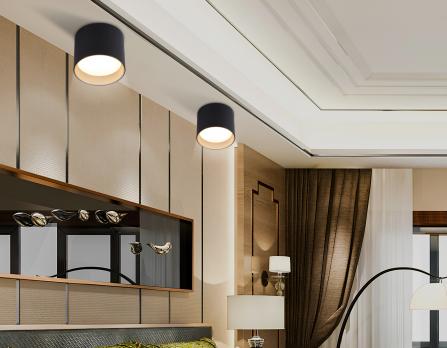 Светильник накладной TN5306 BK/GD черный/золото GX53 max 15W D83*65 Ambrella light