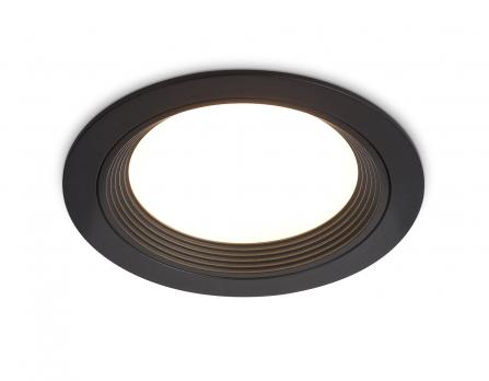 Светильник встраиваемый TN51802 BK черный GX53 max 15W D110*23 Ambrella light
