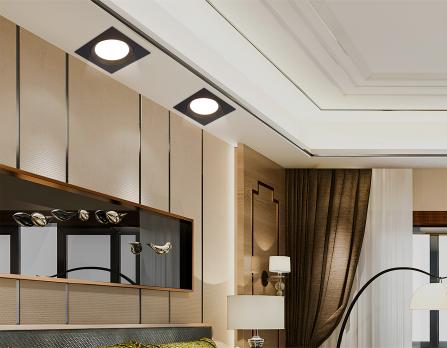Светильник встраиваемый TN51804 BK черный GX53 max 15W 110*110*23 Ambrella light