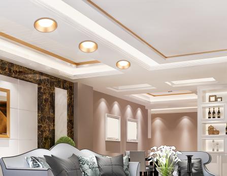 Светильник встраиваемый TN51815 GD золото GX53 max 15W D105*36 Ambrella light