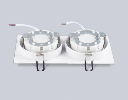Светильник встраиваемый TN51826/2 WH белый GX53/2 max 15W 215*110*39 Ambrella light