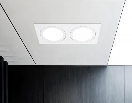 Светильник встраиваемый TN51826/2 WH белый GX53/2 max 15W 215*110*39 Ambrella light