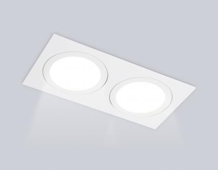 Светильник встраиваемый TN51826/2 WH белый GX53/2 max 15W 215*110*39 Ambrella light