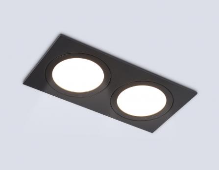 Светильник встраиваемый TN51827/2 BK черный GX53/2 max 15W 215*110*39 Ambrella light