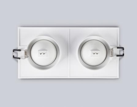 Светильник встраиваемый TN30711/2 WH белый GU5.3/2 182*92*36 Ambrella light