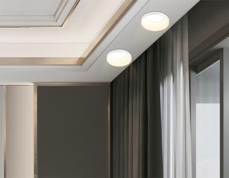Светильник встраиваемый TN102801 WH белый GU5.3 D71*34 Ambrella light