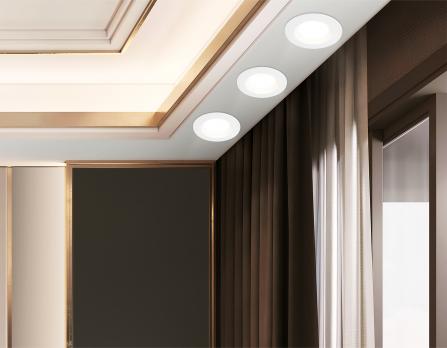 Светильник встраиваемый TN102815 WH белый GU5.3 D80*28 Ambrella light