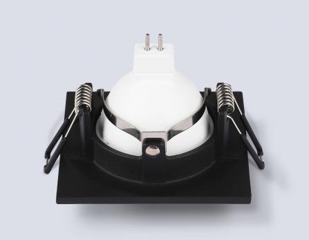 Светильник встраиваемый TN102818 BK черный GU5.3 78*78*28 Ambrella light