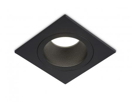 Светильник встраиваемый TN102828 BK/BK черный/черный GU5.3 92*92*50 Ambrella light