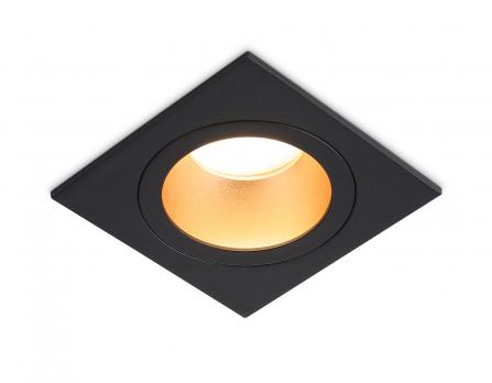 Светильник встраиваемый TN102829 BK/GD черный/золото GU5.3 92*92*50 Ambrella light