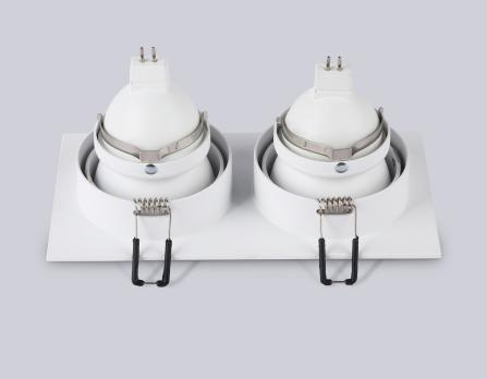Светильник встраиваемый TN102830/2 WH/WH белый/белый GU5.3/2 178*93*50 Ambrella light