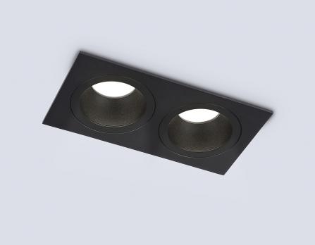 Светильник встраиваемый TN102832/2 BK/BK черный/черный GU5.3/2 178*93*50 Ambrella light