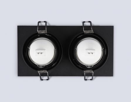 Светильник встраиваемый TN102832/2 BK/BK черный/черный GU5.3/2 178*93*50 Ambrella light