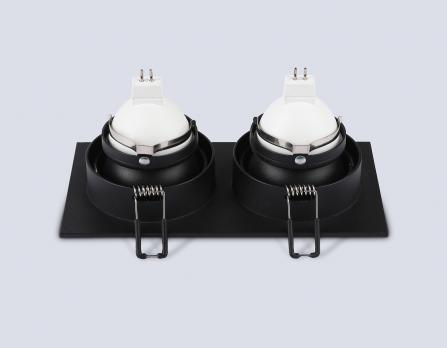 Светильник встраиваемый TN102832/2 BK/BK черный/черный GU5.3/2 178*93*50 Ambrella light