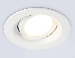 Светильник встраиваемый поворотный TN1141 WH белый IP44 GU5.3 D95*38 Ambrella light