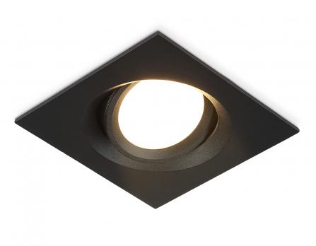 Светильник встраиваемый поворотный TN1144 BK черный IP44 GU5.3 95*95*38 Ambrella light