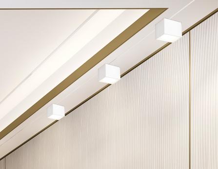 Светильник накладной TN6530 WH белый IP44 GX53 100*100*80 Ambrella light