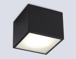 Светильник накладной TN6532 BK черный IP44 GX53 100*100*80 Ambrella light