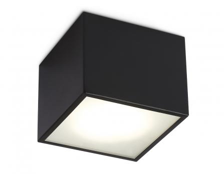 Светильник накладной TN6532 BK черный IP44 GX53 100*100*80 Ambrella light