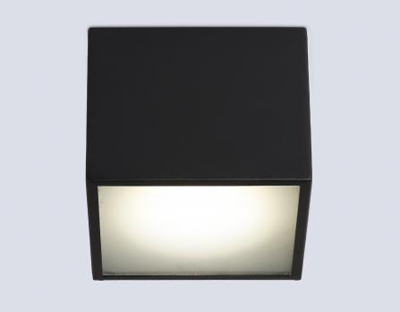 Светильник накладной TN6532 BK черный IP44 GX53 100*100*80 Ambrella light
