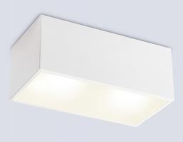 Светильник накладной TN6534/2 WH белый IP44 GX53/2 200*100*80 Ambrella light
