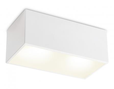Светильник накладной TN6534/2 WH белый IP44 GX53/2 200*100*80 Ambrella light