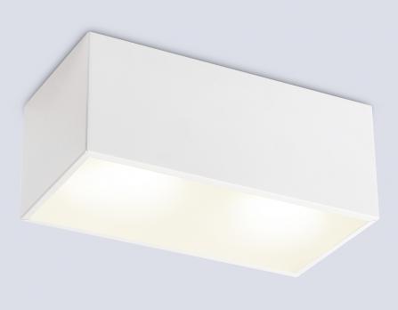 Светильник накладной TN6534/2 WH белый IP44 GX53/2 200*100*80 Ambrella light