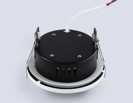 Светильник встраиваемый TN6630 WH белый IP44 GX53 D100*60 Ambrella light