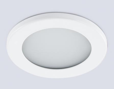 Светильник встраиваемый TN6630 WH белый IP44 GX53 D100*60 Ambrella light