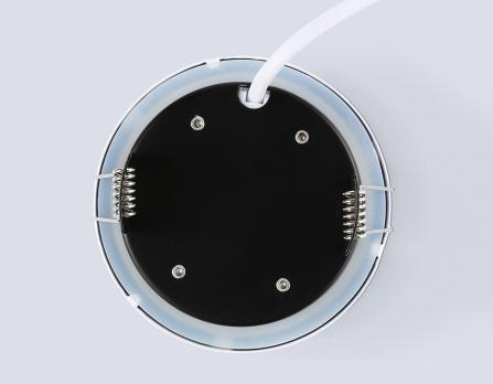 Светильник встраиваемый TN6630 WH белый IP44 GX53 D100*60 Ambrella light