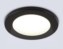 Светильник встраиваемый TN6632 BK черный IP44 GX53 D100*60 Ambrella light