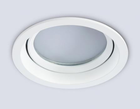 Светильник встраиваемый поворотный TN6651 WH белый IP44 GX53 D110*48 Ambrella light