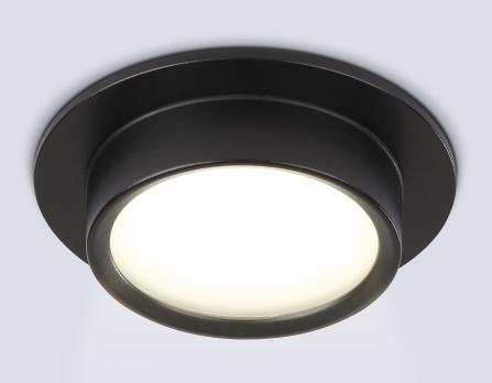 Светильник встраиваемый TN6735 BK черный IP44 GX53 D110*57 Ambrella light