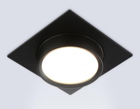 Светильник встраиваемый TN6739 BK черный IP44 GX53 110*110*57 Ambrella light