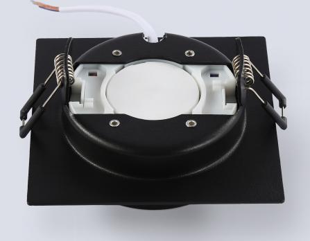 Светильник встраиваемый TN6739 BK черный IP44 GX53 110*110*57 Ambrella light