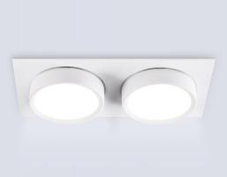 Светильник встраиваемый TN6741/2 WH белый IP44 GX53/2 210*110*57 Ambrella light