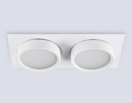Светильник встраиваемый TN6741/2 WH белый IP44 GX53/2 210*110*57 Ambrella light