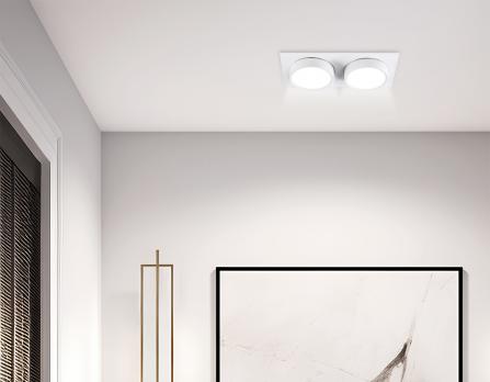 Светильник встраиваемый TN6741/2 WH белый IP44 GX53/2 210*110*57 Ambrella light