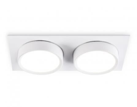 Светильник встраиваемый TN6741/2 WH белый IP44 GX53/2 210*110*57 Ambrella light