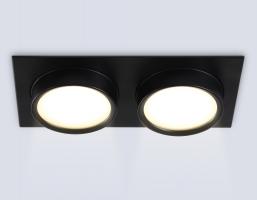 Светильник встраиваемый TN6743/2 BK черный IP44 GX53/2 210*110*57 Ambrella light