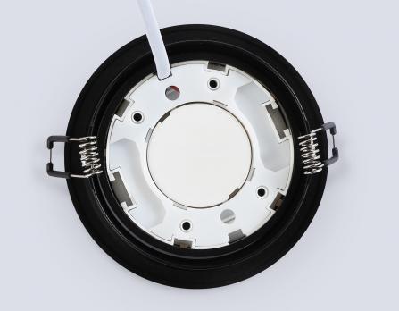 Светильник встраиваемый поворотный TN52231 BK черный IP20 GX53 D110*44 Ambrella light
